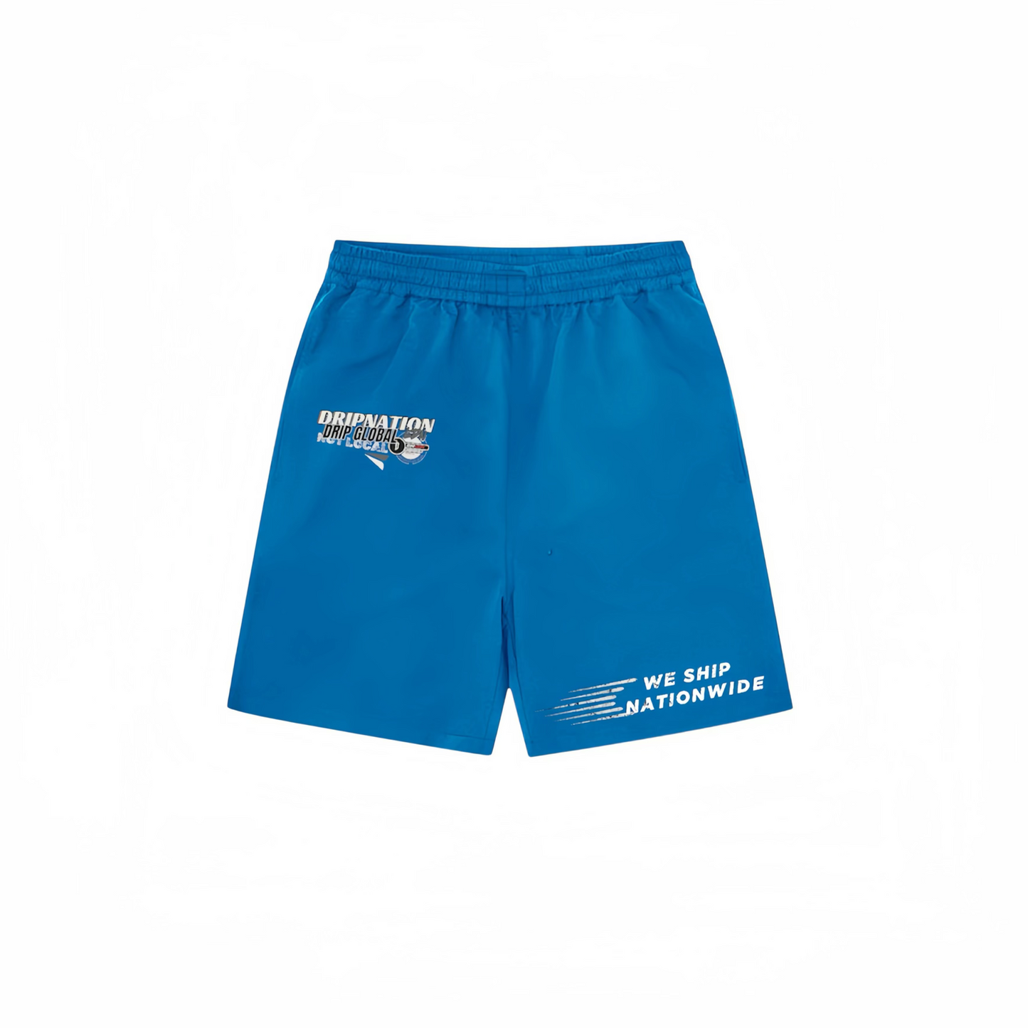 DG WE SHIP NATIONWIDE FADED WASH SHORTS- DREAM BLUE