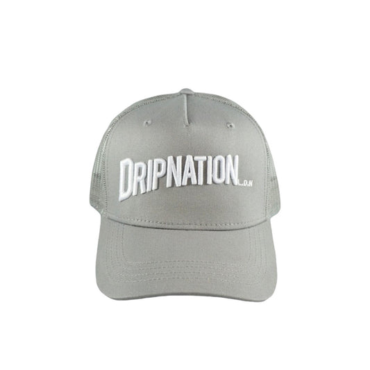 DRIPNATION CAP / GREY-WHITE