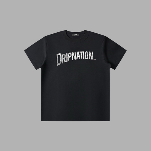 PLAQ T-SHIRT / BLACK