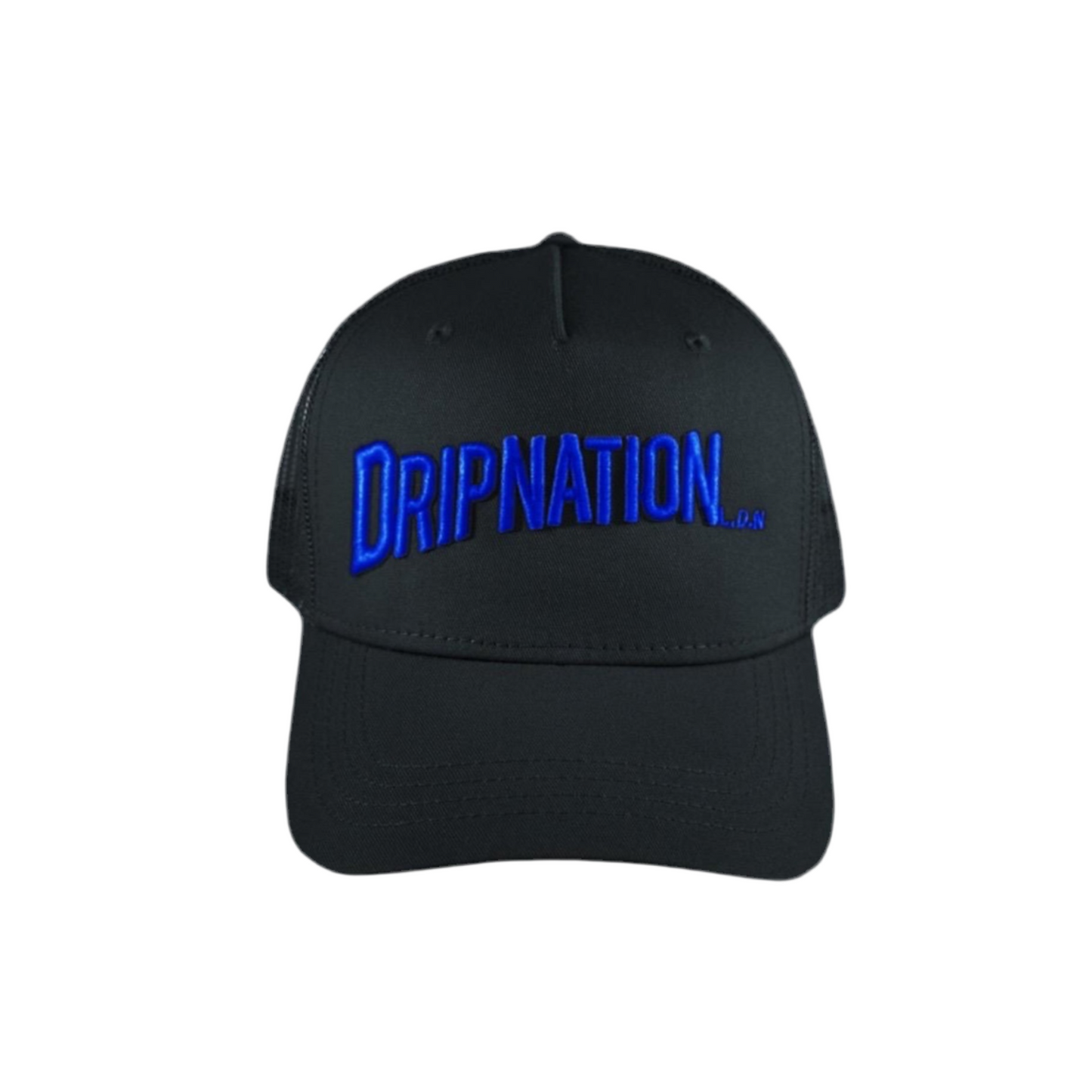 DRIPNATION CAP - BLACK/ROYAL BLUE