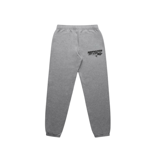 DRIP GLOBAL JOGGERS- GREY/BLACK