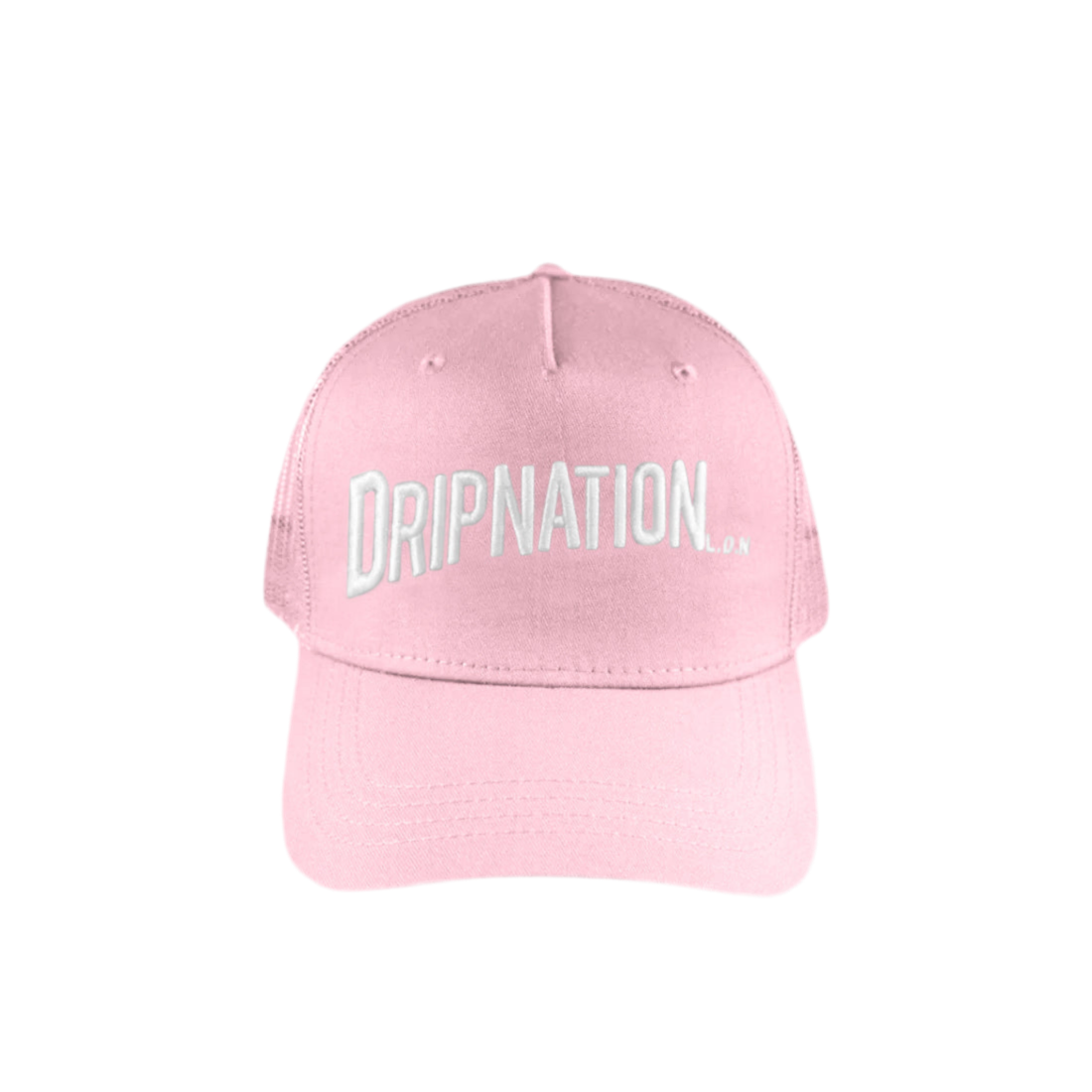 DRIPNATION CAP - PINK/WHITE