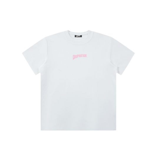 DRIPNATION OG T-SHIRT WHITE/PINK