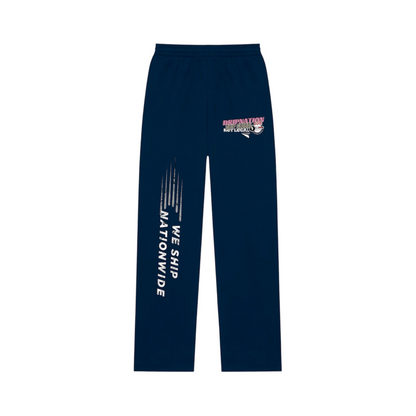DRIP GLOBAL JOGGERS- BLUE/PINK