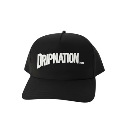 DRIPNATION ARCH CAP -BLACK/WHITE