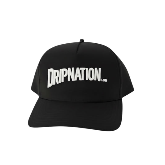 DRIPNATION ARCH CAP -BLACK/WHITE