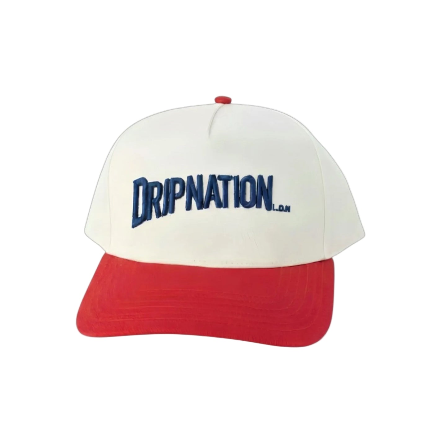 DRIPNATION ARCH CAP - OFF WHITE/RED