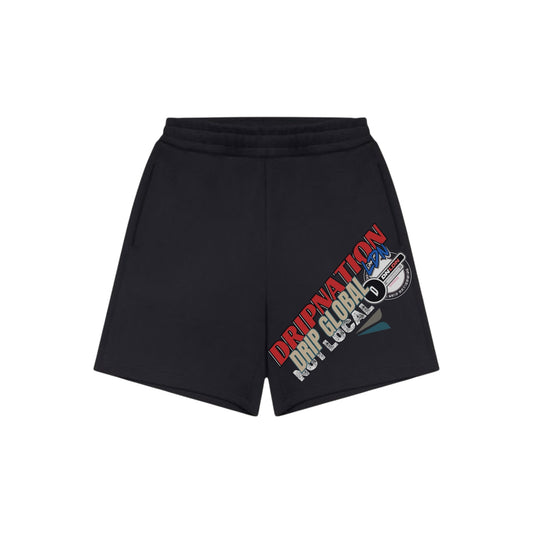 DGNL SHORTS- BLACK/RED
