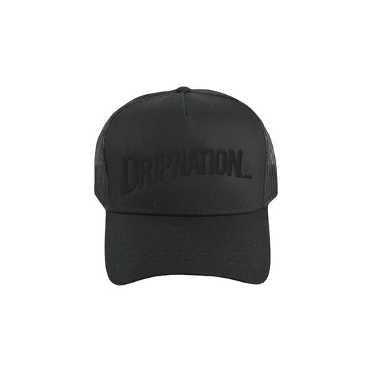 DRIPNATION CAP / TRIPPLE BLACK