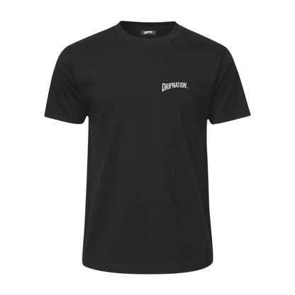 OG DISTRESSED LOGO T-SHIRT BLACK/WHITE